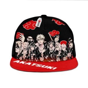 Akatsuki Team Snapback Cap