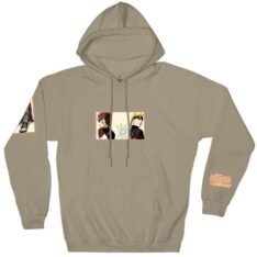 Naruto Gaara Kunai Hoodie