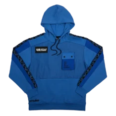 Blue Utility Hoodie