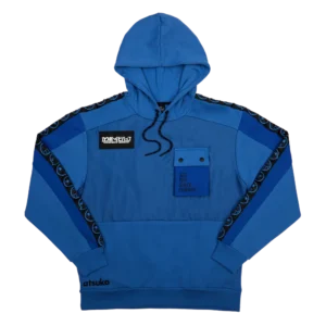 Blue Utility Hoodie