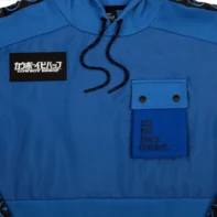Blue Utility Hoodie - Image 3