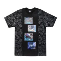 Sasuke vs. Naruto Black Tee Y-shirt