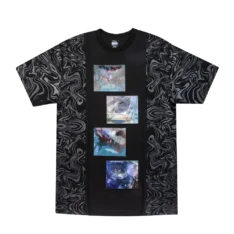 Sasuke vs. Naruto Black Tee Y-shirt