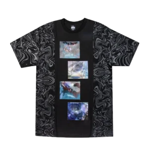 Sasuke vs. Naruto Black Tee Y-shirt