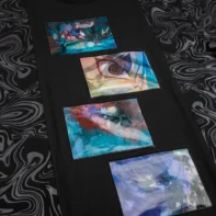 Sasuke vs. Naruto Black Tee Y-shirt - Image 3