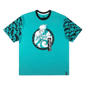 Kakashi Pattern Sleeve T-shirt