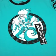 Kakashi Pattern Sleeve T-shirt - Image 3