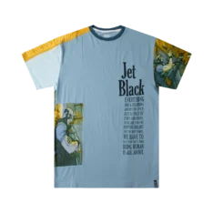 Black Patchwork T-shirt