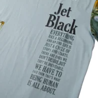 Black Patchwork T-shirt - Image 4