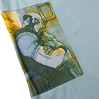 Black Patchwork T-shirt - Image 5