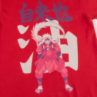 Jiraiya Posing Red Tee - Image 3