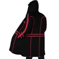 Allen Walker Hooded Cloak Coat - Image 3