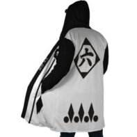 Byakuya Kuchiki 6th Hooded Cloak Coat - Image 3