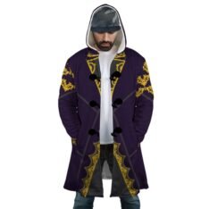 Diluc Genshin Hooded Cloak Coat