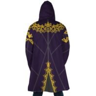 Diluc Genshin Hooded Cloak Coat - Image 3