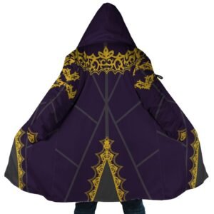 Diluc Genshin Hooded Cloak Coat