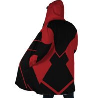 Dr. Eggman V2 Hooded Cloak Coat - Image 4