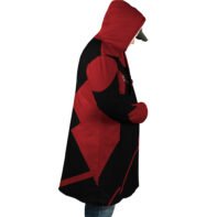 Dr. Eggman V2 Hooded Cloak Coat - Image 3