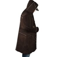 Jacob Frye Hooded Cloak Coat - Image 3