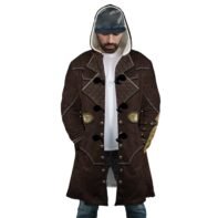 Jacob Frye Hooded Cloak Coat - Image 2