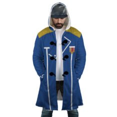 King Bradley Hooded Cloak Coat
