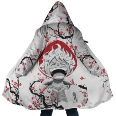 Luffy Gear 5 Hooded Cloak Coat