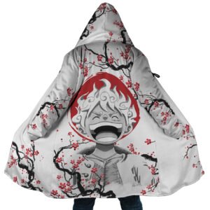 Luffy Gear 5 Hooded Cloak Coat