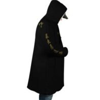 Manji Gang Hooded Cloak Coat - Image 4