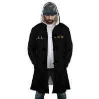 Manji Gang Hooded Cloak Coat - Image 2
