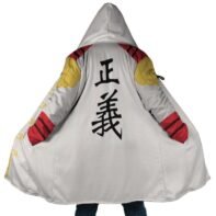 Navy Admiral Hooded Cloak Coat
