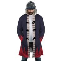 Portgas d Ace Hooded Cloak Coat - Image 2