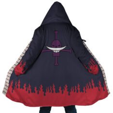 Portgas d Ace Hooded Cloak Coat