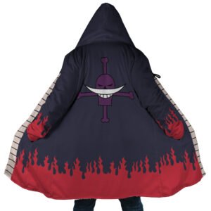 Portgas d Ace Hooded Cloak Coat