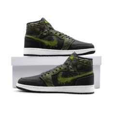 Reptile Mortal Kombat Basketball Shoes