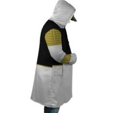 White Ranger Hooded Cloak Coat